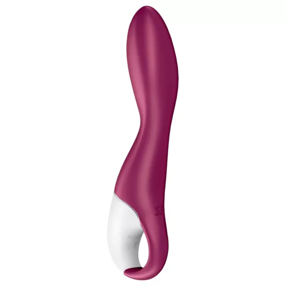 Satisfyer Heated Thrill - aplikáciou ovládaný vyhrievací vibrátor (červený)