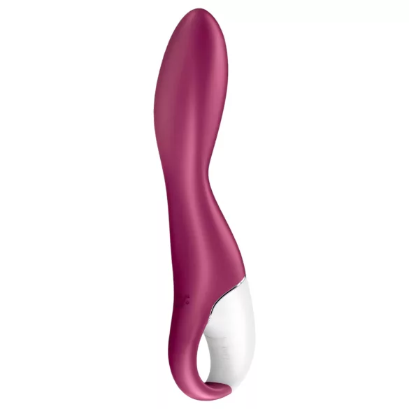 Satisfyer Heated Thrill - aplikáciou ovládaný vyhrievací vibrátor (červený)