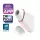 Satisfyer Love Triangle - pulzačný stimulátor klitorisu - biely