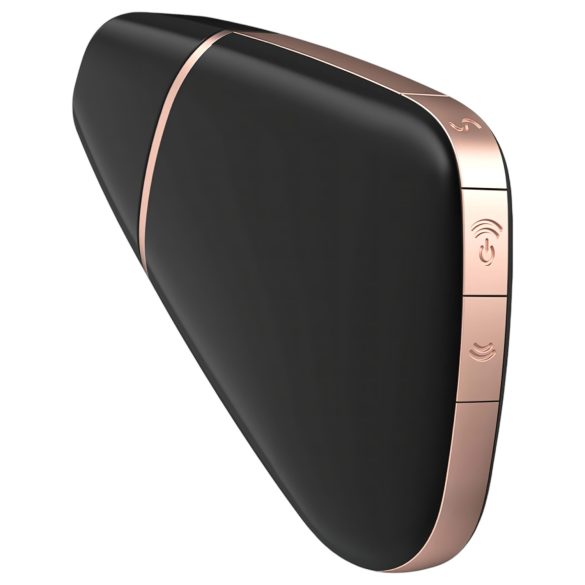 Satisfyer Love Triangle - klitorálny stimulátor s vlnami vzduchu - čierny
