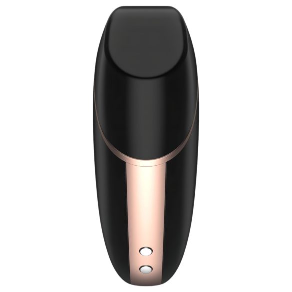 Satisfyer Love Triangle - klitorálny stimulátor s vlnami vzduchu - čierny
