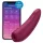 Satisfyer Curvy 1+ - vákuový stimulátor klitorisu - smart funkcia - červený