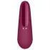 Satisfyer Curvy 1+ - vákuový stimulátor klitorisu - smart funkcia - červený
