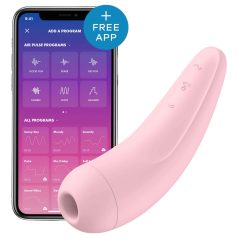   Satisfyer Curvy 2+ - stimulátor klitorisu s vlnkami - ružový