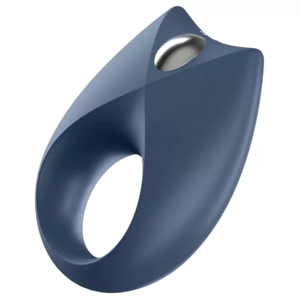 Satisfyer Royal One - Aplikáciou ovládaný vibračný erekčný krúžok pre mužov (modrý)