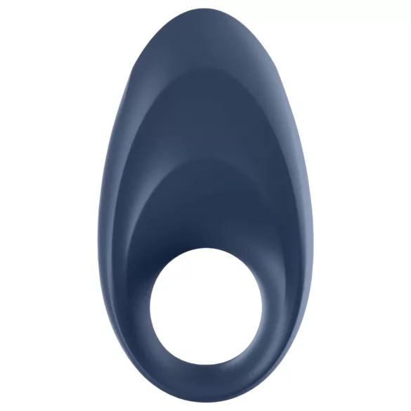 Satisfyer Mighty One - vibračný erekčný krúžok - smart funkcia - modrý