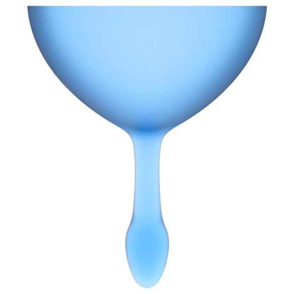 Satisfyer Feel Good - menštruačné kalíšky (modré) - 2ks