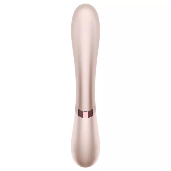 Satisfyer - vibrátor s vyhrievaním - ovládateľný cez aplikáciu - strieborný