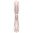 Satisfyer - vibrátor s vyhrievaním - ovládateľný cez aplikáciu - strieborný