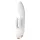 Satisfyer Double Flex - vibrátor s dráždiacim ramienkom na klitoris ovládaný aplikáciou (biely)