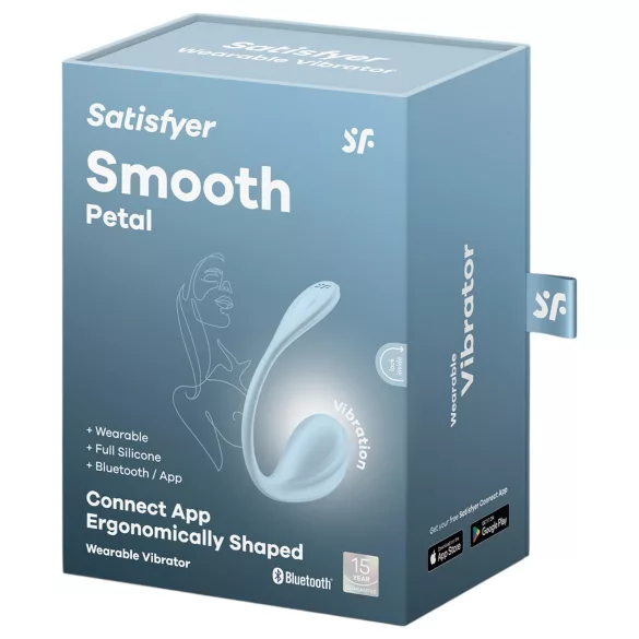 Satisfyer - vibračné vajíčko s aplikáciou - modré