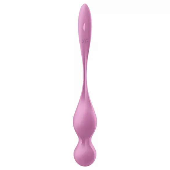 Satisfyer Love Birds 1 - vibračné venušine guličky - smart funkcia - ružové