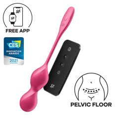   Satisfyer Love Birds 2 - inteligentné, vibračné venušine guľôčky (ružové)