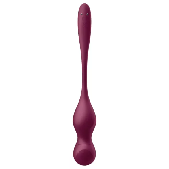 Satisfyer Love Birds Vary - inteligentná venušina guľa - nastaviteľná - červená