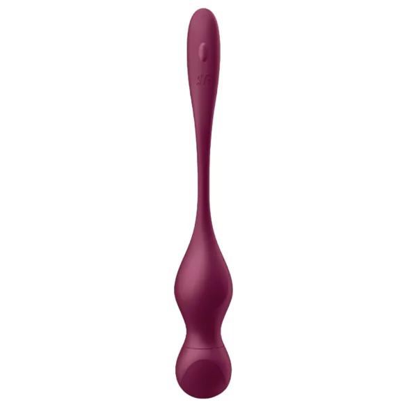 Satisfyer Love Birds Vary - inteligentná venušina guľa - nastaviteľná - červená