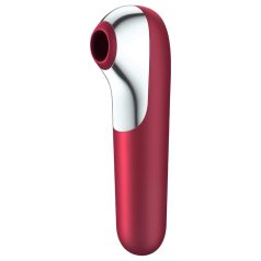   Satisfyer Dual Love - vibrátor na klitoris a vagínu - smart funkcie - červený