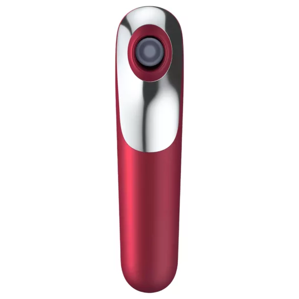 Satisfyer Dual Love - vibrátor na klitoris a vagínu - smart funkcie - červený
