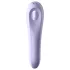 Satisfyer Dual Pleasure - vibrátor s tlakovými vlnami a vibráciou - fialový