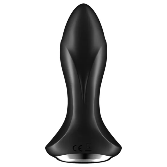 Satisfyer Rotator Plug 1 - análny vibrátor s guľôčkami - čierny