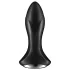 Satisfyer Rotator Plug 1 - análny vibrátor s guľôčkami - čierny