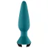 Satisfyer - análny vibrátor s diaľkovým ovládaním - zelený