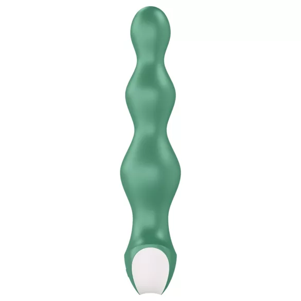 Satisfyer - análny vibrátor - nabíjateľný, vodotesný, zelený