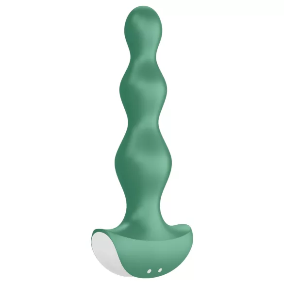 Satisfyer - análny vibrátor - nabíjateľný, vodotesný, zelený