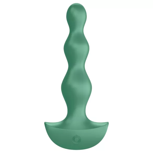 Satisfyer - análny vibrátor - nabíjateľný, vodotesný, zelený
