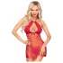 Penthouse - babydoll a tangá - čipkované - červené - M/L