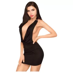   Penthouse - erotické minišaty s tangami - čierna - nyakpántos štýl - M/L