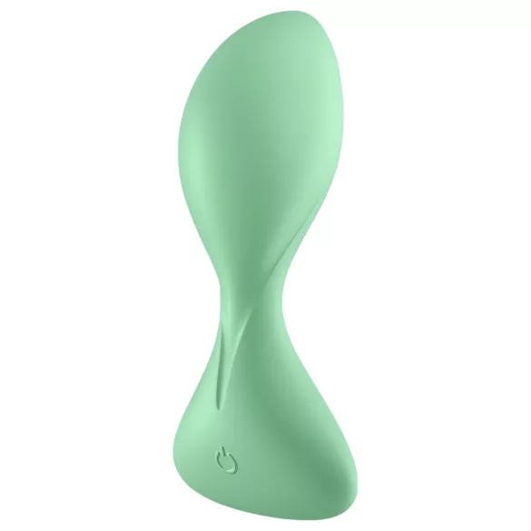 Satisfyer Trendsetter - análny vibrátor ovládaný aplikáciou (zelený)