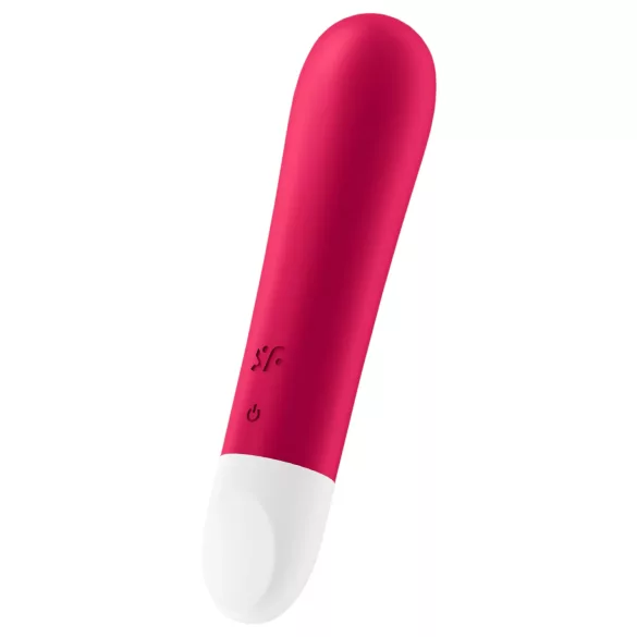 Satisfyer - vibrátor na klitorís - dobíjací, vodotesný - červený