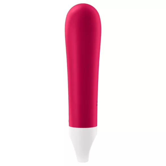 Satisfyer - vibrátor na klitorís - dobíjací, vodotesný - červený