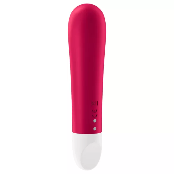 Satisfyer - vibrátor na klitorís - dobíjací, vodotesný - červený