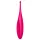 Satisfyer Twirling Fun - nabíjateľný vodotesný vibrátor na klitoris - ružový
