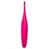 Satisfyer Twirling Fun - nabíjateľný vodotesný vibrátor na klitoris - ružový