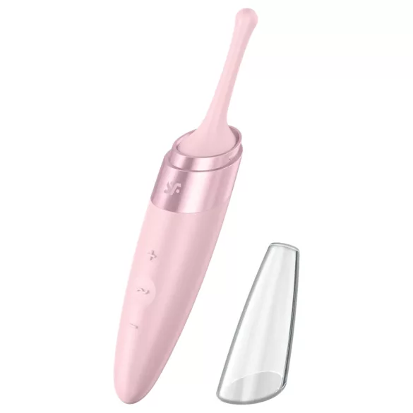 Satisfyer Twirling Delight - vodotesný vibrátor na klitoris - ružový
