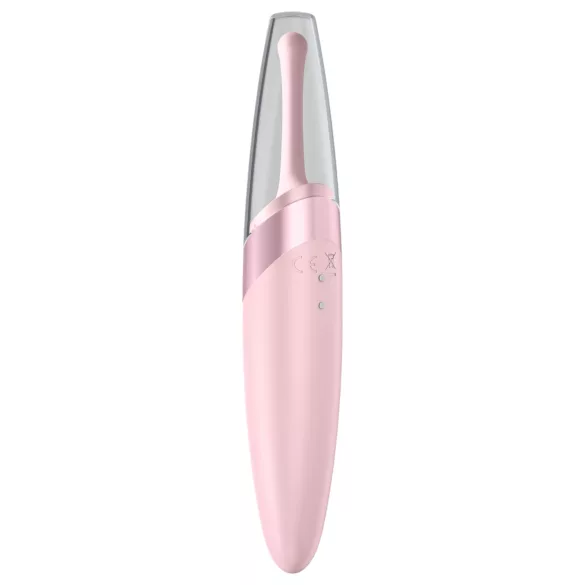 Satisfyer Twirling Delight - vodotesný vibrátor na klitoris - ružový