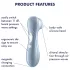 Satisfyer Pro 2 Gen2 - akumulátorový stimulátor klitorisu s tlakovými vlnami (modrý)