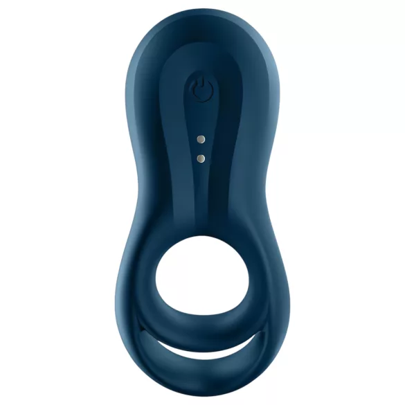 Satisfyer Epic Duo - Vibračný krúžok na penis ovládaný aplikáciou, pre mužov (čierny)