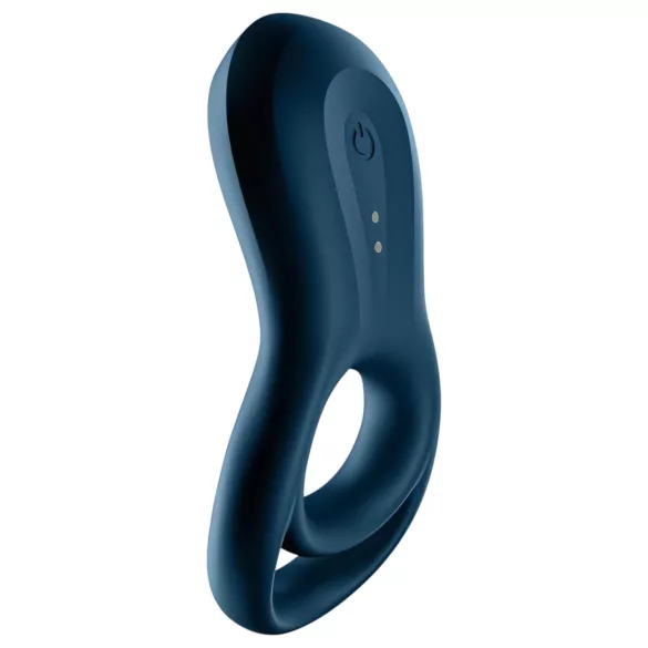 Satisfyer Epic Duo - Vibračný krúžok na penis ovládaný aplikáciou, pre mužov (čierny)
