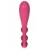Satisfyer Tri Ball 1 - vibrátor na klitoris aj bod G - dobíjací - červený