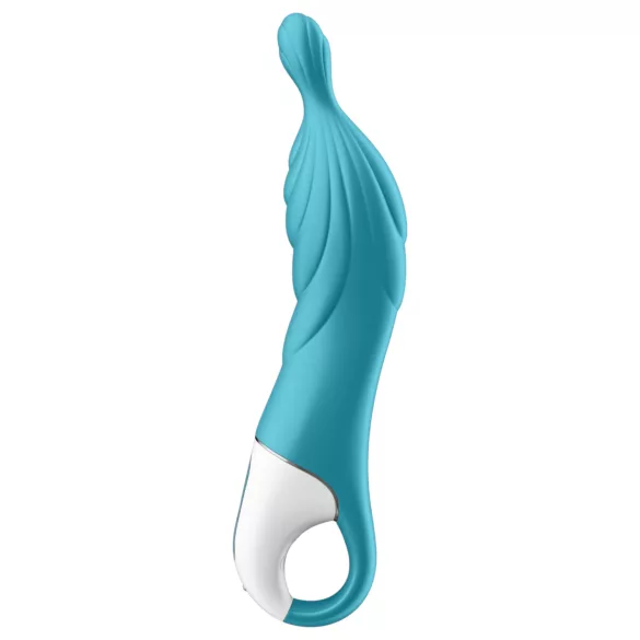 Satisfyer A-Mazing 2 - vibrátor na bod A - dobíjací - tyrkysový