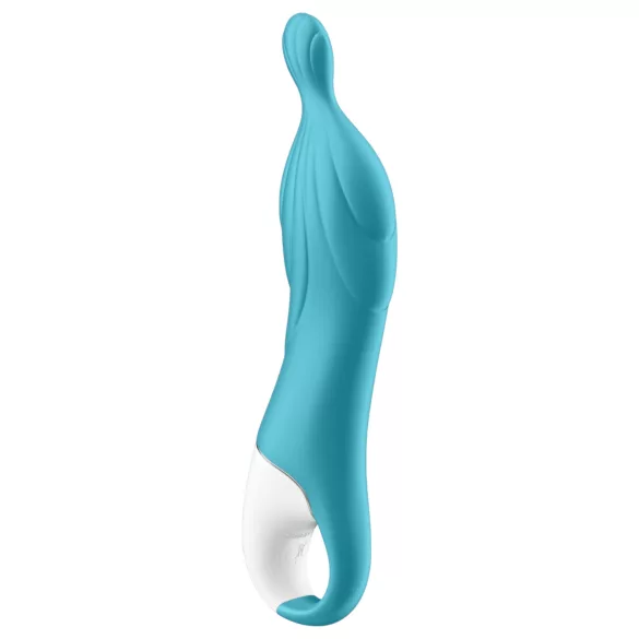 Satisfyer A-Mazing 2 - vibrátor na bod A - dobíjací - tyrkysový