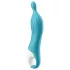 Satisfyer A-Mazing 2 - vibrátor na bod A - dobíjací - tyrkysový