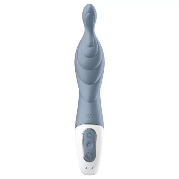 Satisfyer A-Mazing 2 - akumulátorový, vibrátor na bod A (sivý)