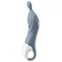 Satisfyer A-Mazing 2 - akumulátorový, vibrátor na bod A (sivý)