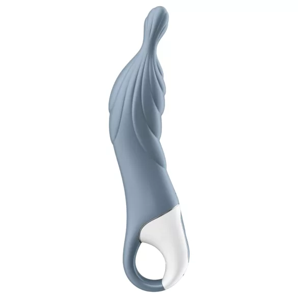 Satisfyer A-Mazing 2 - akumulátorový, vibrátor na bod A (sivý)