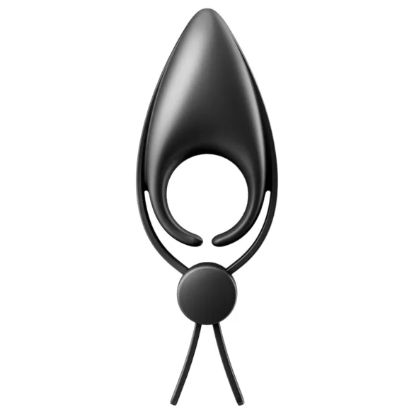 Satisfyer Sniper - vibračný erekčný krúžok na penis - nabíjateľný - čierny