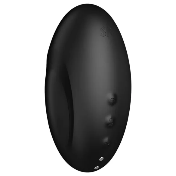 Satisfyer Vulva Lover 3 - stimulátor klitorisu s vlnami vzduchu - čierny
